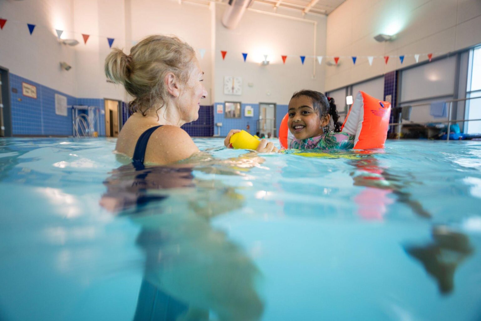Private swimming lessons for kids in Miami Gardens Cool Swim School