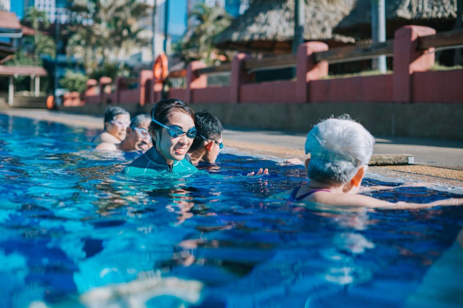 Swimming lessons for adults beginners in North Miami Cool Swim School